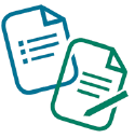 Customer profile logo