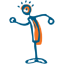 Customer profile logo