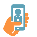 Customer profile logo