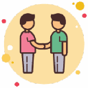Customer profile logo