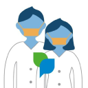 Customer profile logo