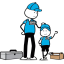 Customer profile logo