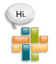 Customer profile logo