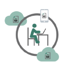 Customer profile logo