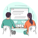 Customer profile logo