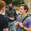 Customer profile logo