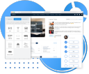 Customer profile logo