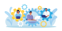 Customer profile logo
