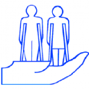 Customer profile logo