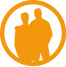 Customer profile logo